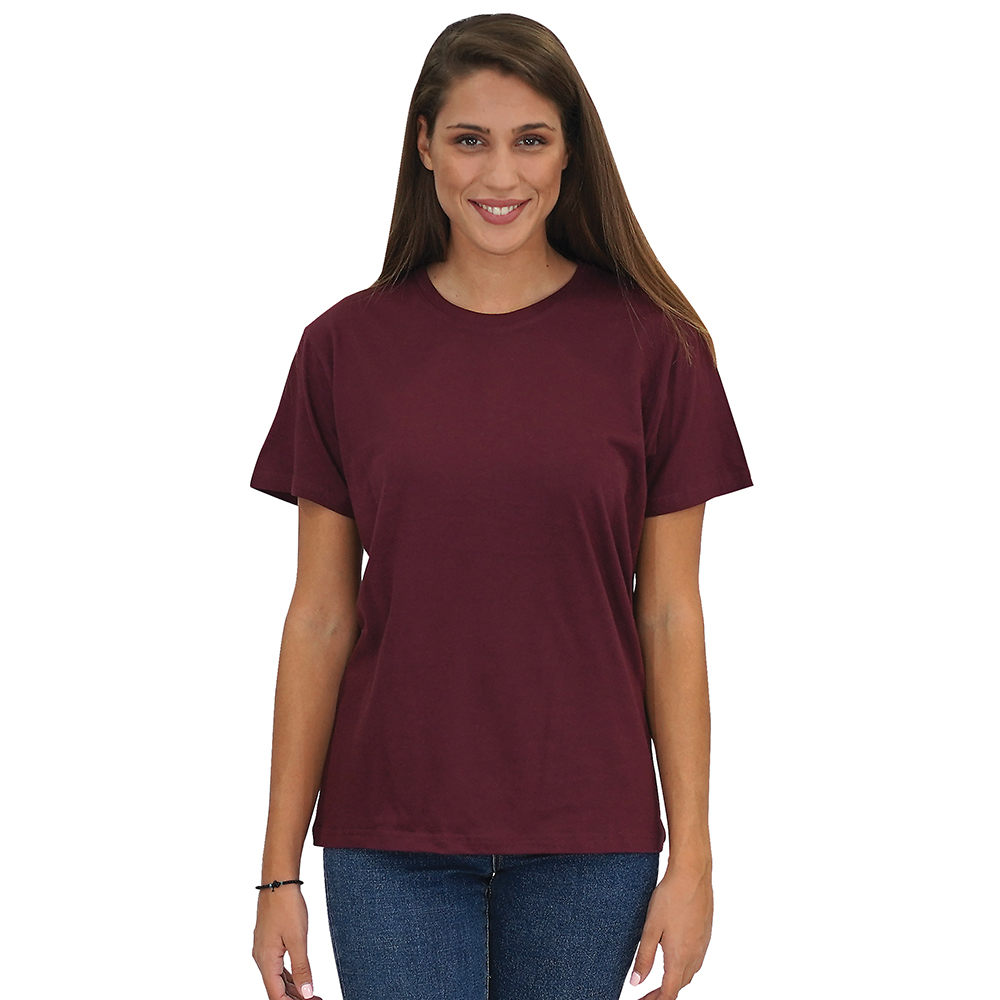 A1_T-SHIRT_UNISEX_BORDEAUX_W